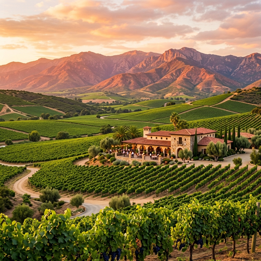 Vinícolas en Valle de Guadalupe, Baja California