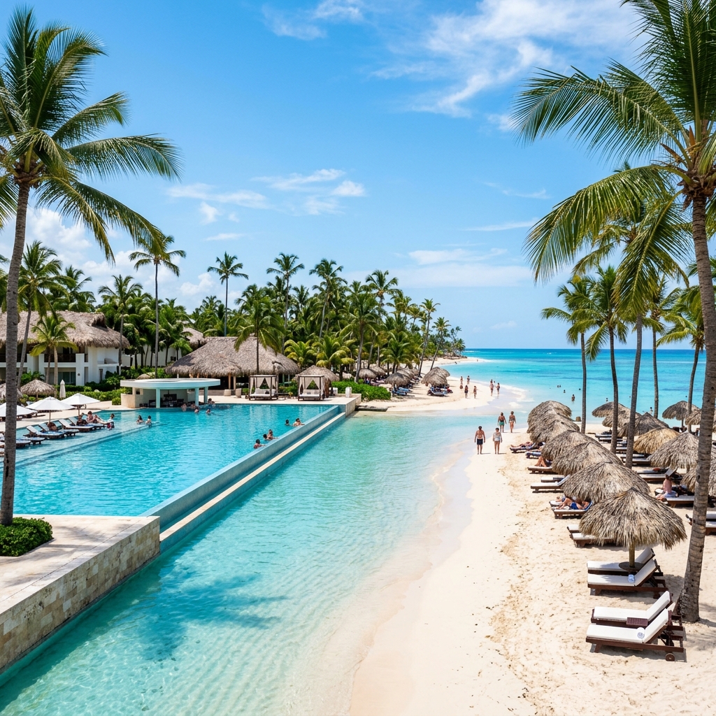 Resort frente al mar en Punta Cana